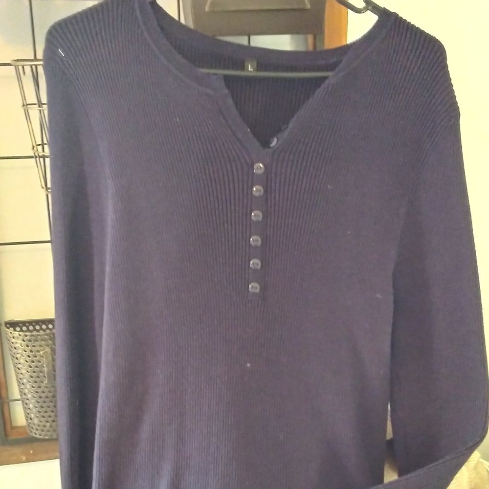 Navy Sweater
